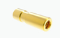 SSMB Female Gold Plated Brass RF Connector For SFF-50-1 Cable