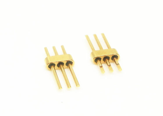 3 Pins Multi-pin Headers Hermetic Glass To Metal Seal Connectors 0.5mm MC-244