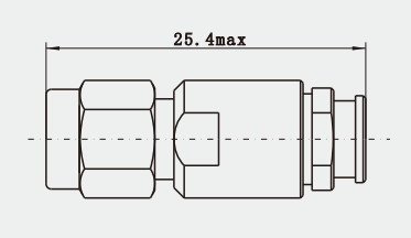 SMA Male Stainless Steel RF Plug for CXN3449/MF503A Cable Connector