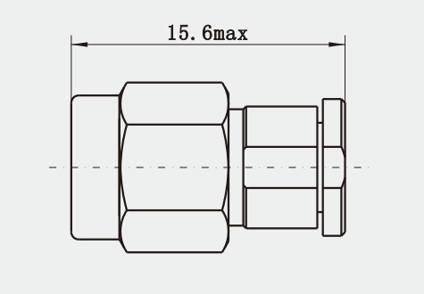 K2.92mm Male Stainless Steel Passivated RF Connector for MF30A Cable