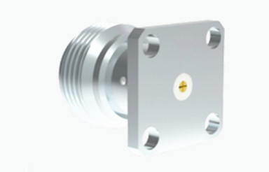 N Female RF Coaxial Connector With Micro-strip Matched Pinφ 0.45