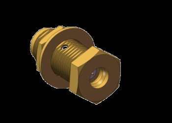 50 Ohm SMA Female Jack To SMP Male Plug limited detent / smooth bore with engagement depth 2.79mm bulkhead mount RF Coaxial Adapter frequency up to 18 GHz