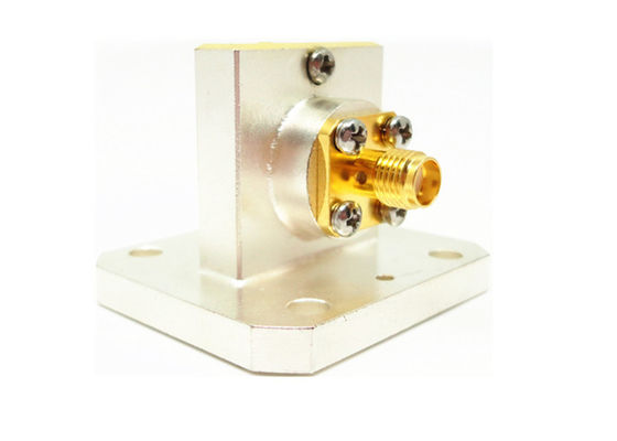 WR90 WR75 WR42 SMA Female Waveguide To Coaxial Adapter 8.15GHz~22GHz