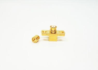 SMP RF Female Right Angle Coax Connector Compact Size