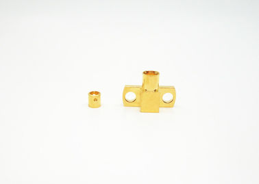 SMP RF Female Right Angle Coax Connector Compact Size