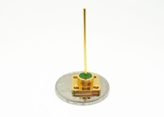 4 Holes Flange Glass To Metal Seal Connectors 1 Pin With High Stability JMC-1557