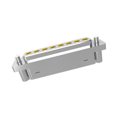 Hi-Rel RF 8 Position High Frequency Integrated Connector For Cable