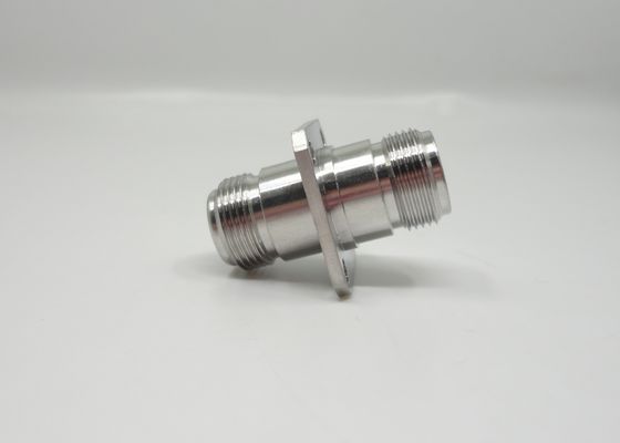 Адаптер фланец типа N (гнездо - гнездо) из нержавеющей стали, 4 отверстия, 11 ГГц