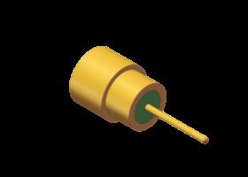 Герметичный позолоченный разъем SMPS RF 50 Ом для печатной платы 60 ГГц с разъемом типа «папа» для печатной платы