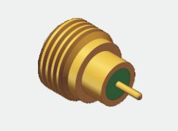 50Ω Герметичные ВЧ коаксиальные разъемы SMPM Male Bulkhead 0.3MHz-40GHz 170V