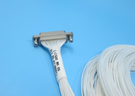 Разъем серии J30J прямоугольный, 37 контактов, вилка с длиной провода 1500 мм для передачи сигналов