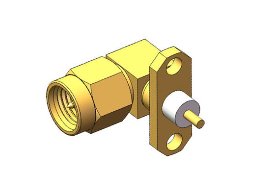 Соединитель отверстий SMA RF антенны 2 держателя фланца мужской
